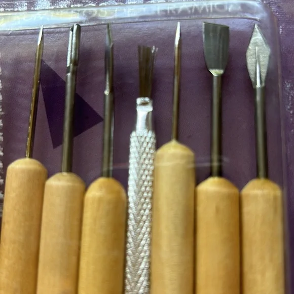 Sculpting Tools Pottery Tool Set 11 Pieces New Sealed Package Two Sided 22 Tools - Picture 11 of 11